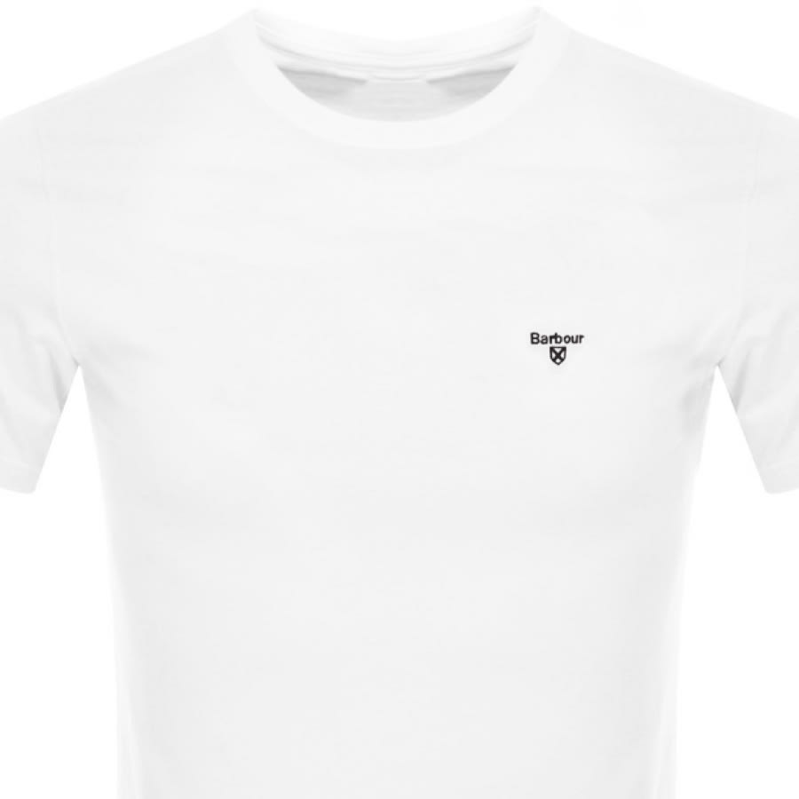 Alternative Image for ProductBarbour Sports T Shirt White2